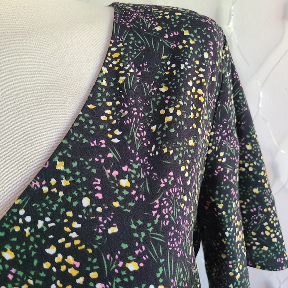 Floral Dress by Gardenwed / Size 2X / Dark Colors - Picture 3 of 7